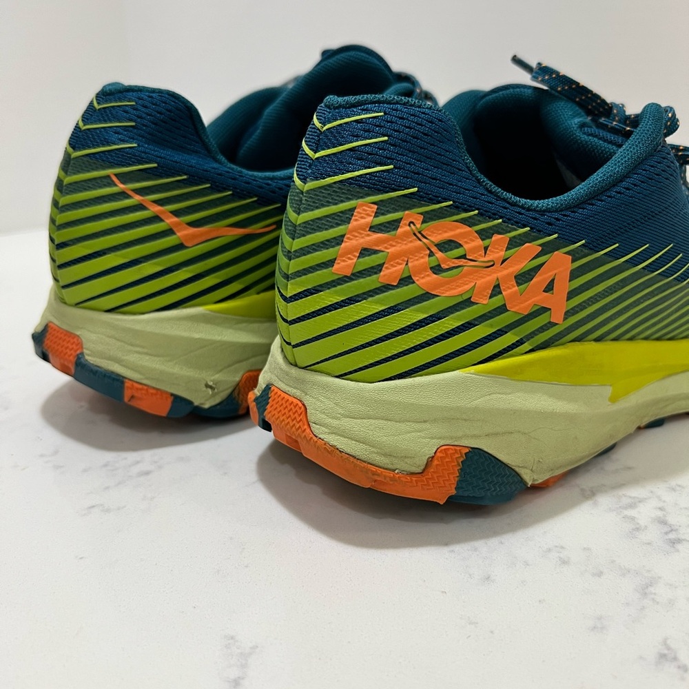 Hoka Teal and Black Athletic Shoes - Picture 4 of 12